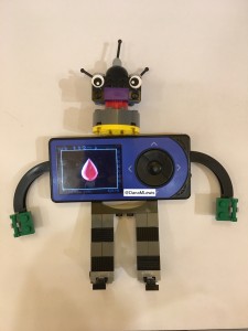 CGM robot build of legos by DanaMLewis