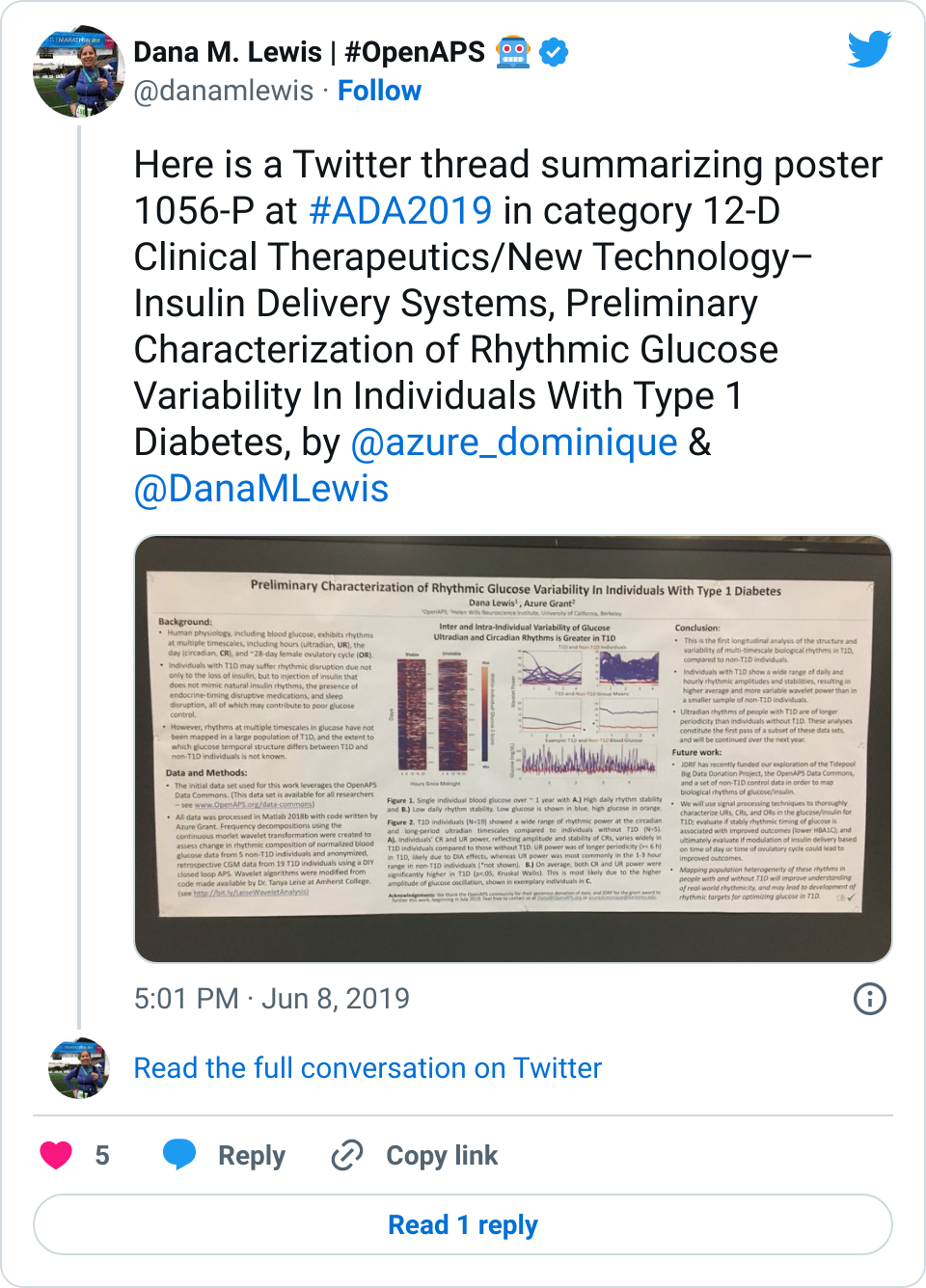 Poster from #ADA2019