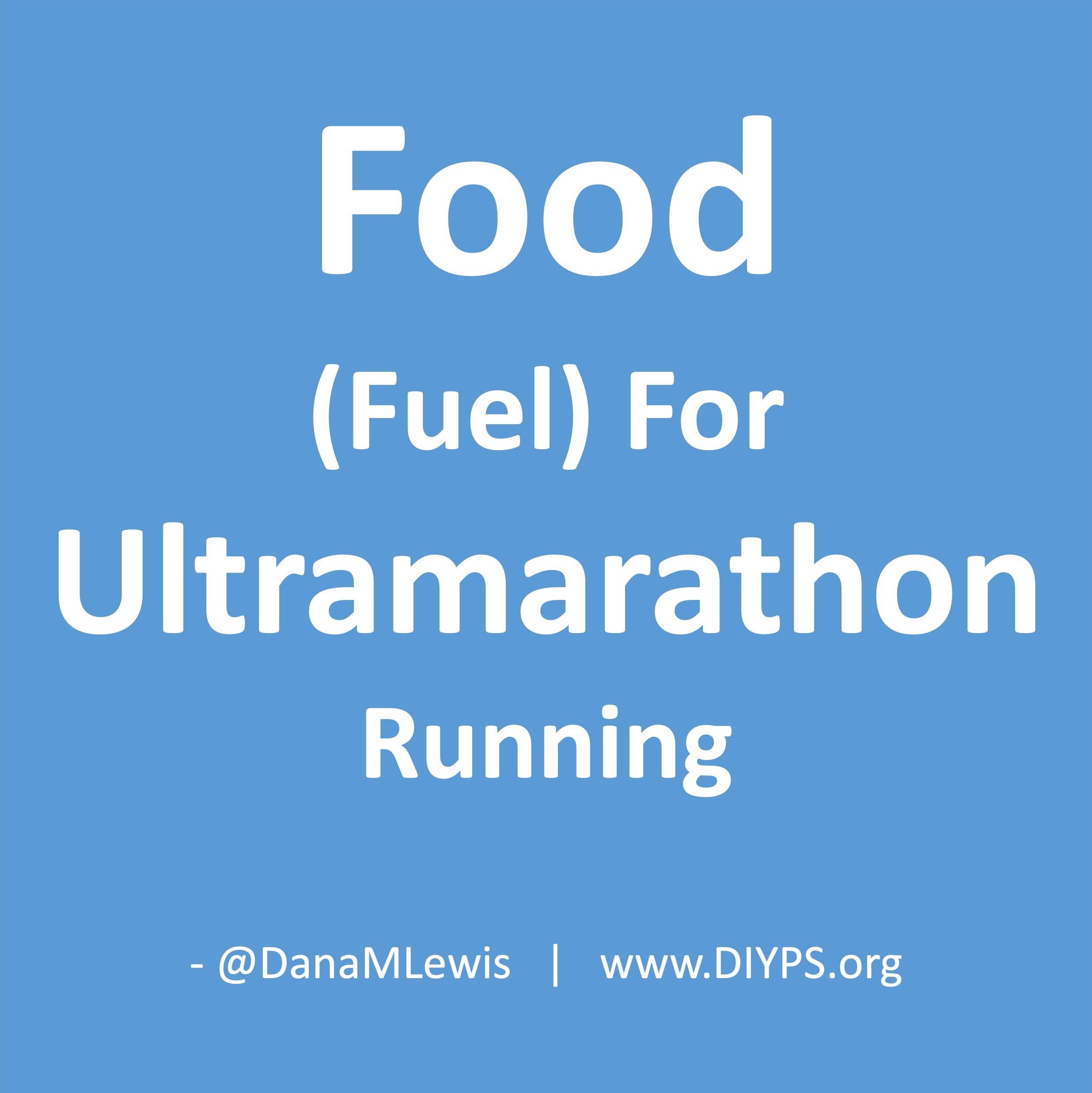 Nutrition for an ultramarathon: before, during and after